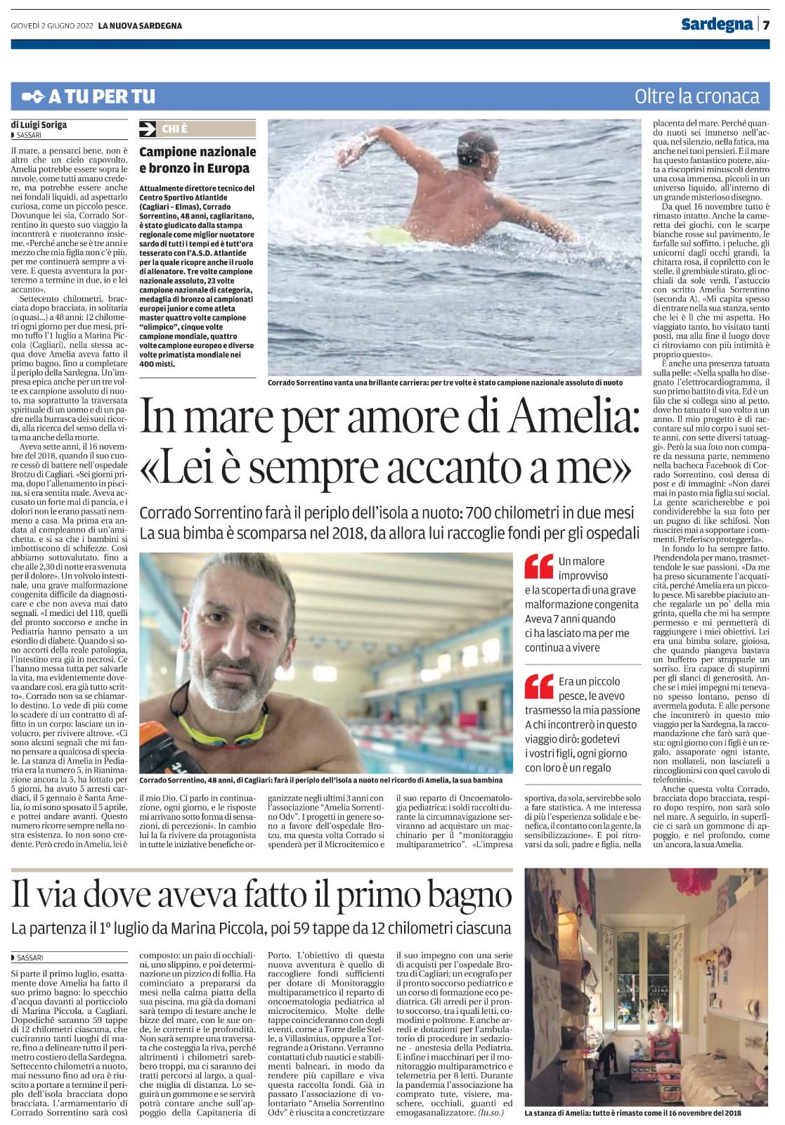 La Nuova Sardegna - 2 Giugno 2022