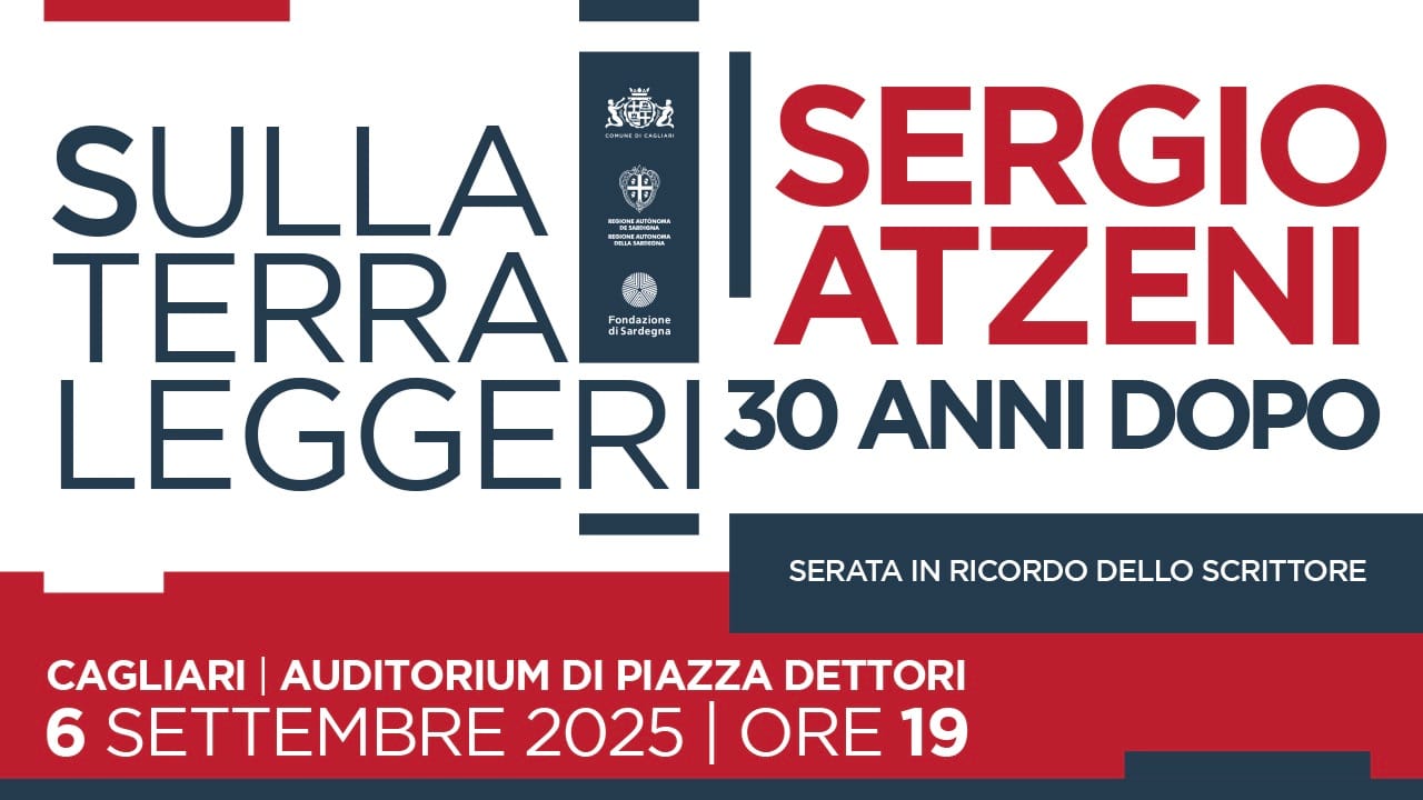 “Sulla terra leggeri” – Cagliari rende omaggio a Sergio Atzeni