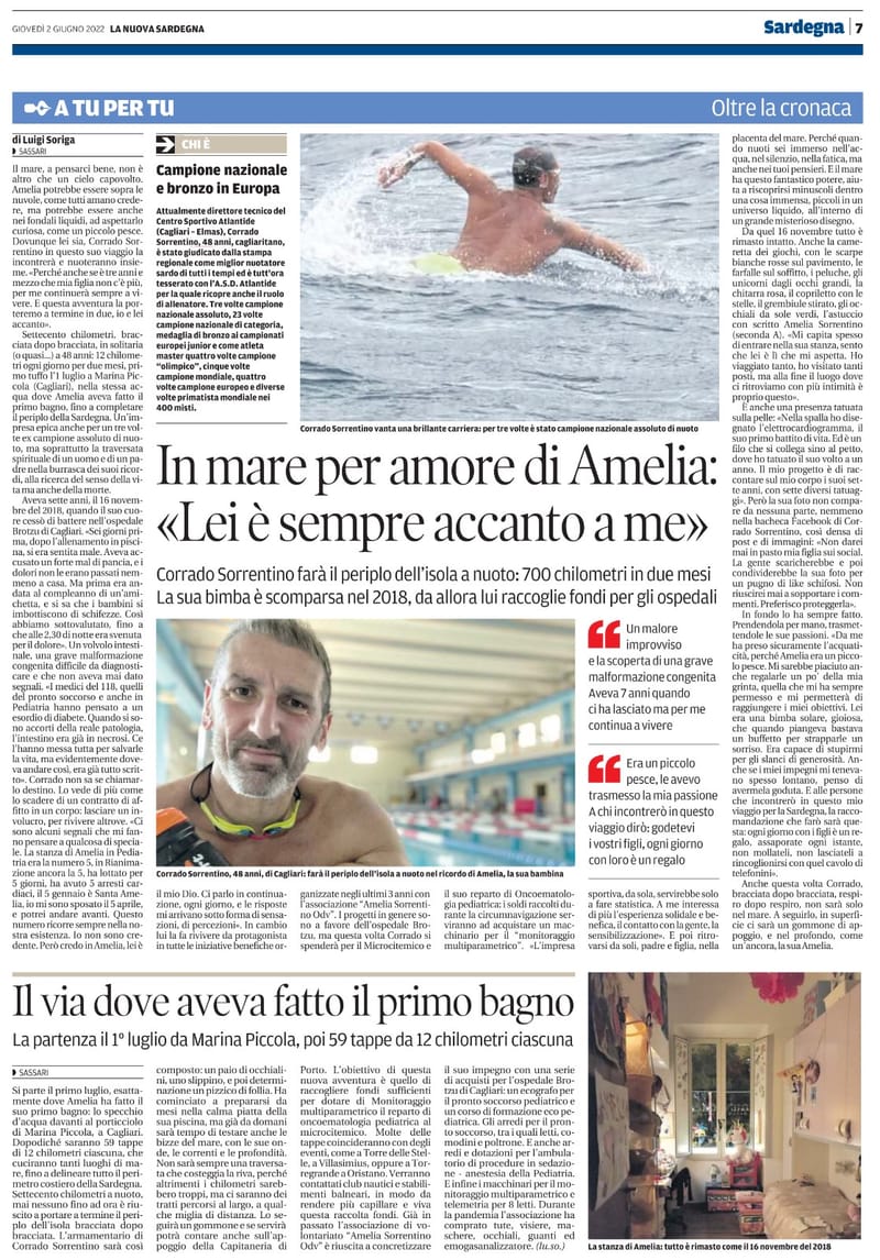 La Nuova Sardegna - 2 Giugno 2022