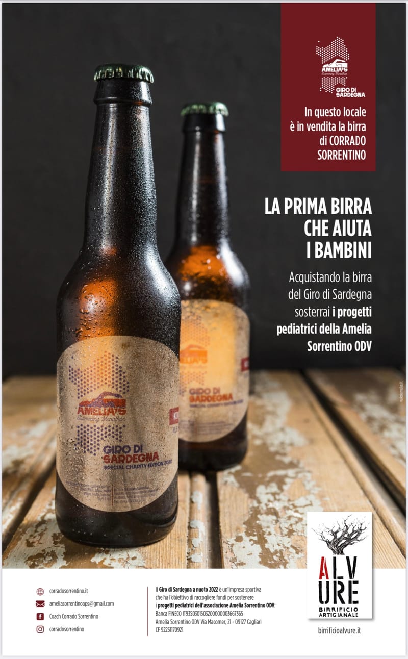 La birra del Giro di Sardegna!