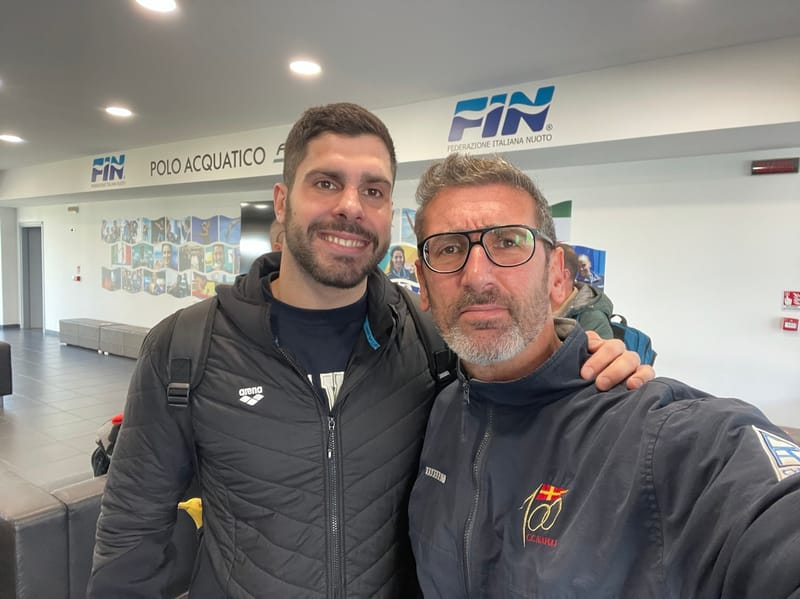 Dario Verani e Gregorio Paltrinieri