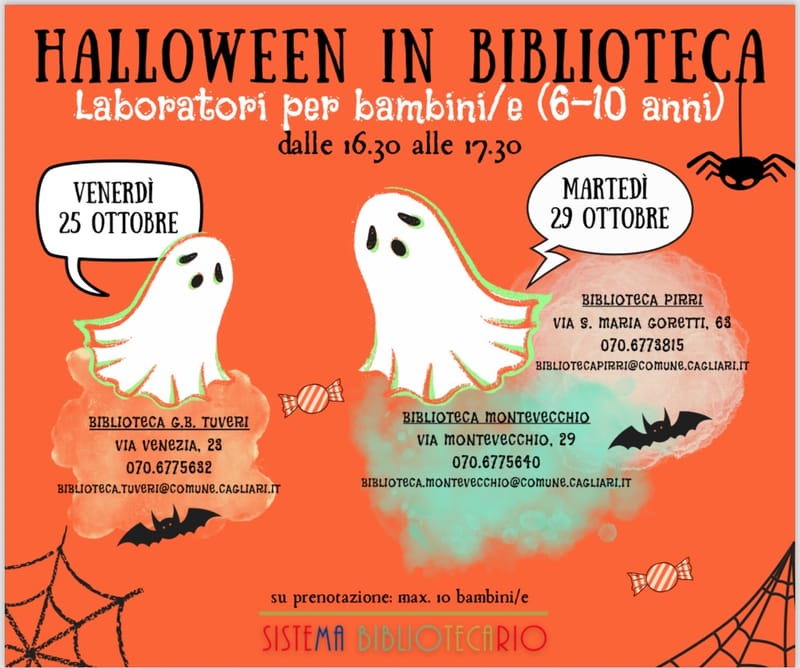 HALLOWEEN IN BIBLIOTECA!