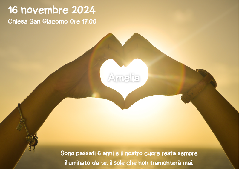 6º Anniversario ♥️Amelia♥️