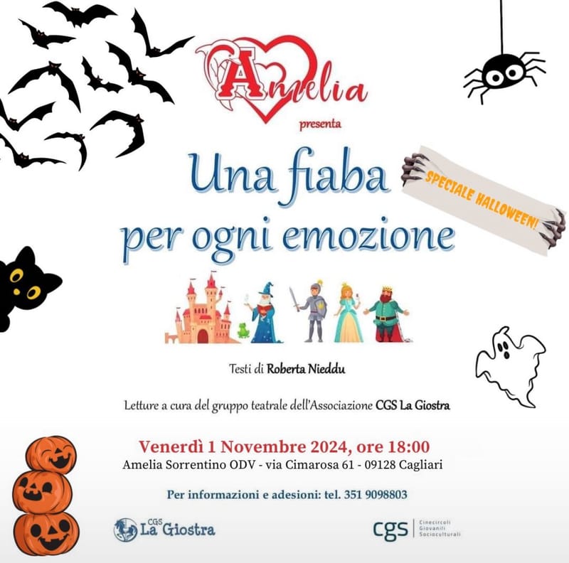 Per Halloween da Amelia tornano le fiabe!